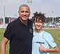 stefan perevski and David Trezeguet before the World Cup 2022
