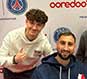 stefan perevski and Gianluigi Donnarumma at PSG