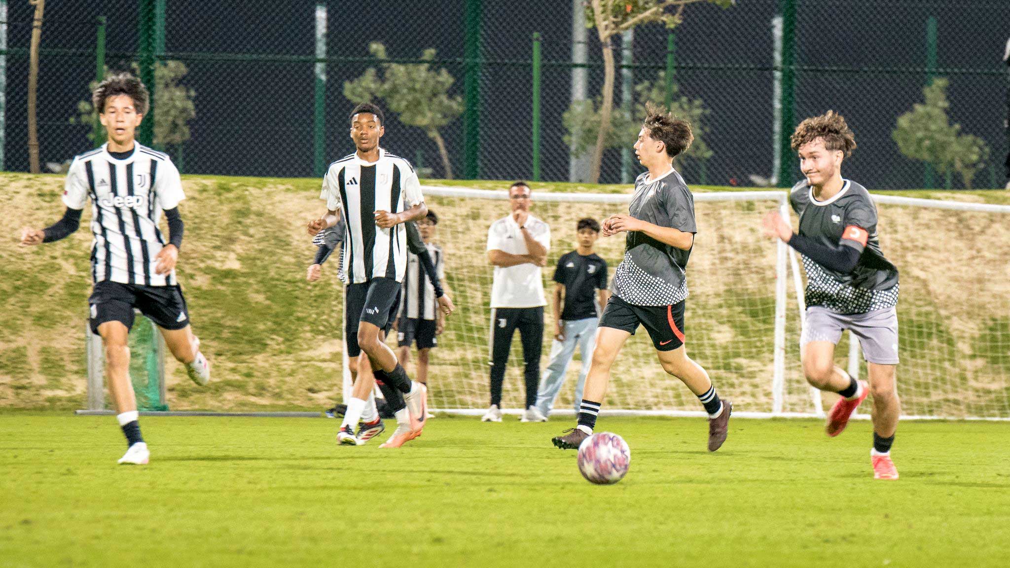 Forward run with the ball by Stefan Perevski.